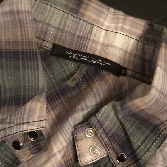 William Rast plaid button down - Picture 3 of 3